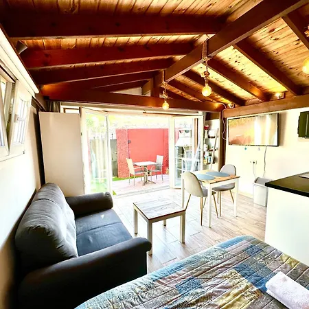 3 Casita-estudio Con Jardin En La Playa * Puerto Marino